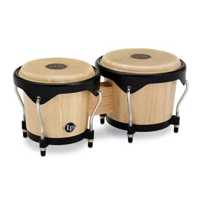 LP City Bongos - Natural Wood