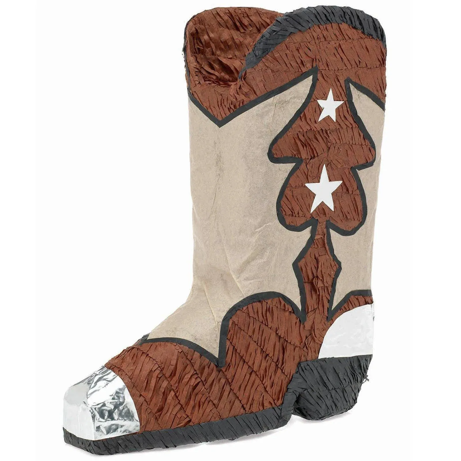 Ya Otta Pinata Cowboy Boot, 18.5" l X 15.5"w X 7.25" h 