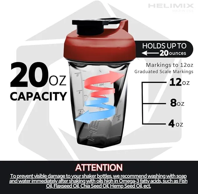 Helimix Shaker Bottle