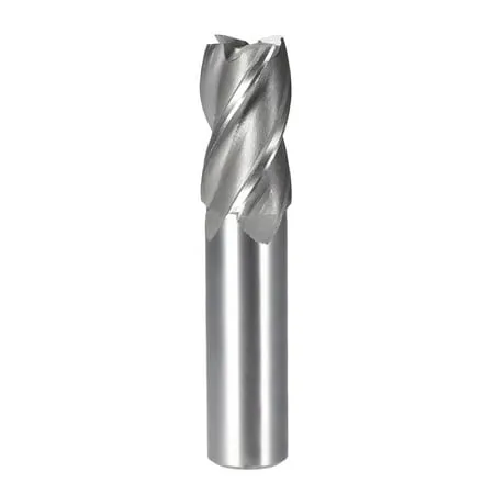 22mm Cutting Spiral Drill Bit Straight End Mill Cutter 4 Flute 20mm Shank