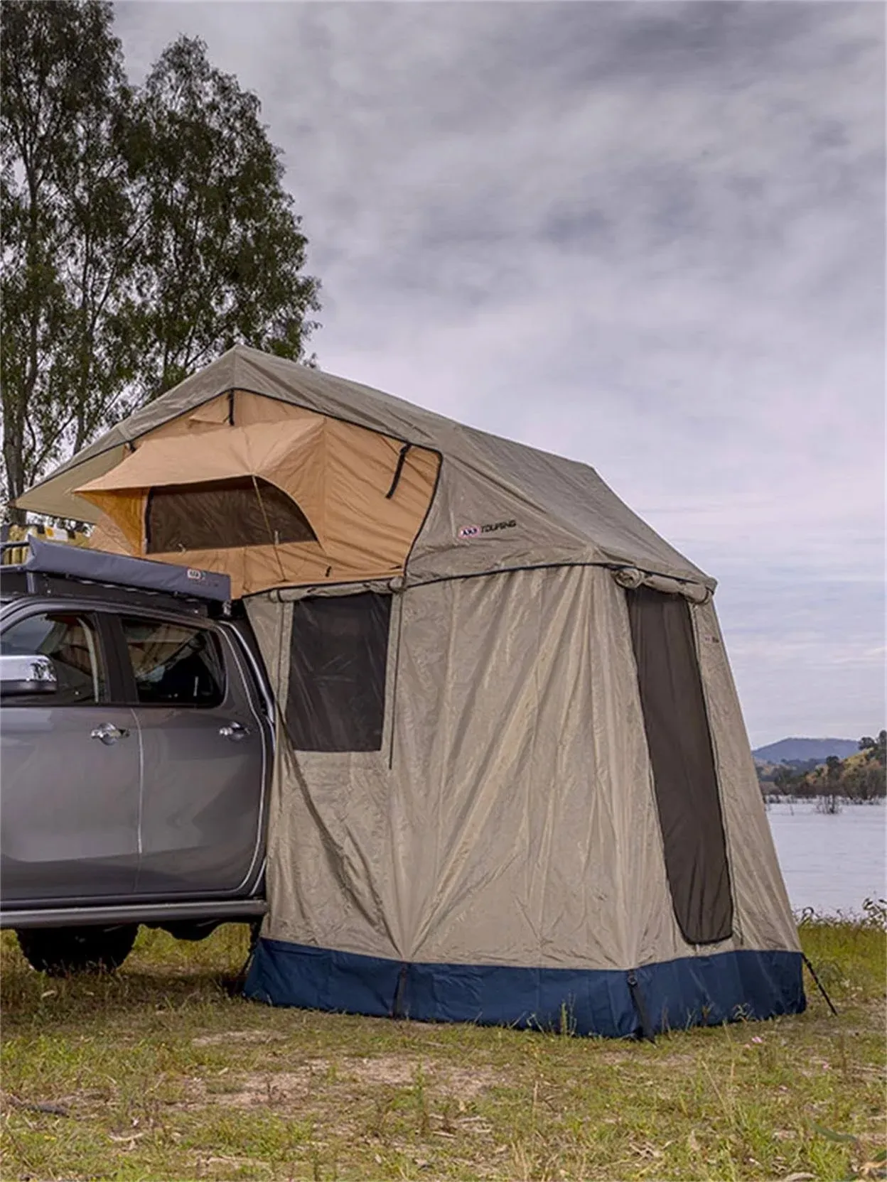 ARB Series III Simpson Rooftop Tent and Annex Above Car Top Camping Combo Kit