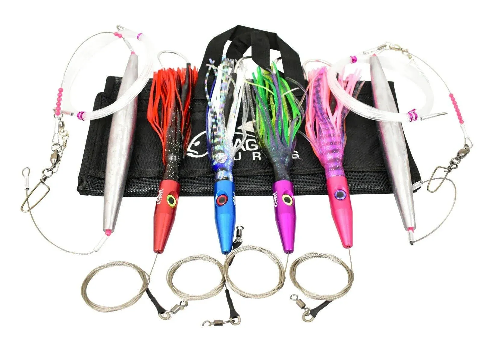 High Speed Wahoo Lures Tournament Plomerito Set - MagBay Lures - Made in USA