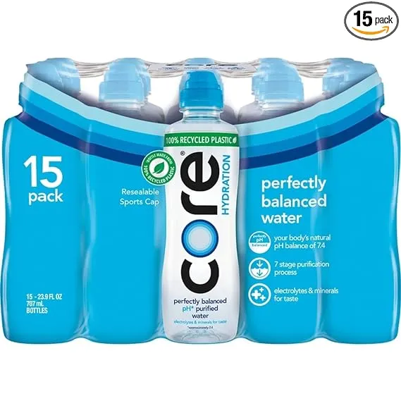 Core Hydration Nutrient Enhanced Water, 23.9 Fluid Ounce (15 Pack)