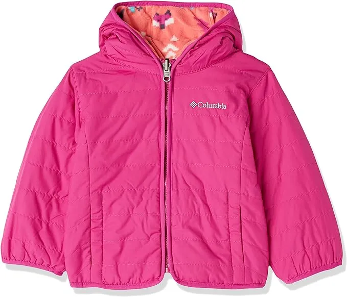 Columbia Double Trouble Jacket - Toddlers' Pink Ice, 4T