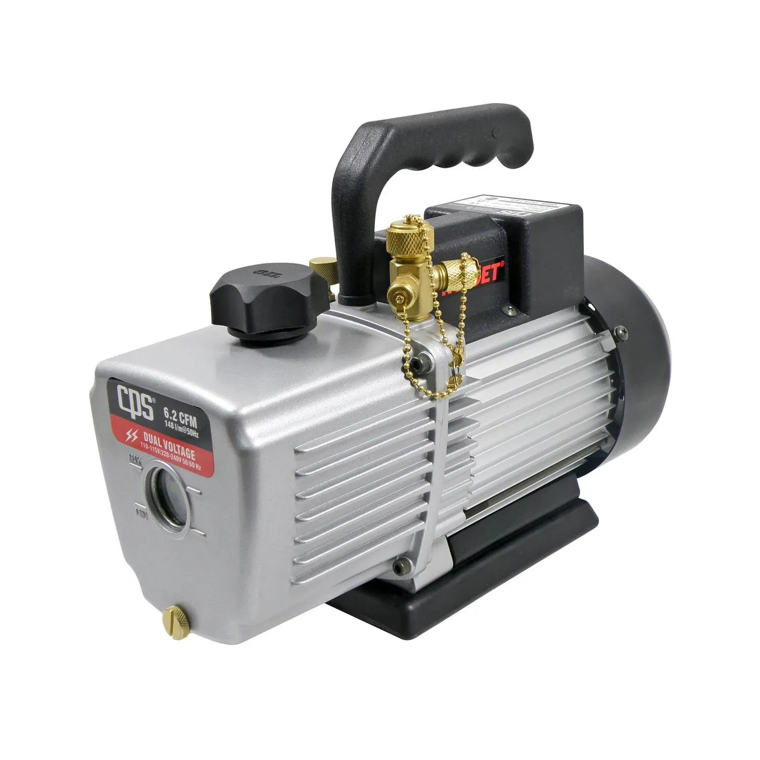 CPS VP6S 6 CFM Single Stage Vacuum Pump