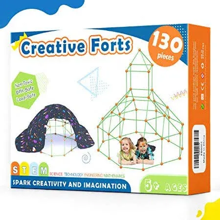 kids fort building kit