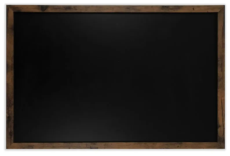 LARGE 24"x36" Rustic Framed Magnetic Chalk Board