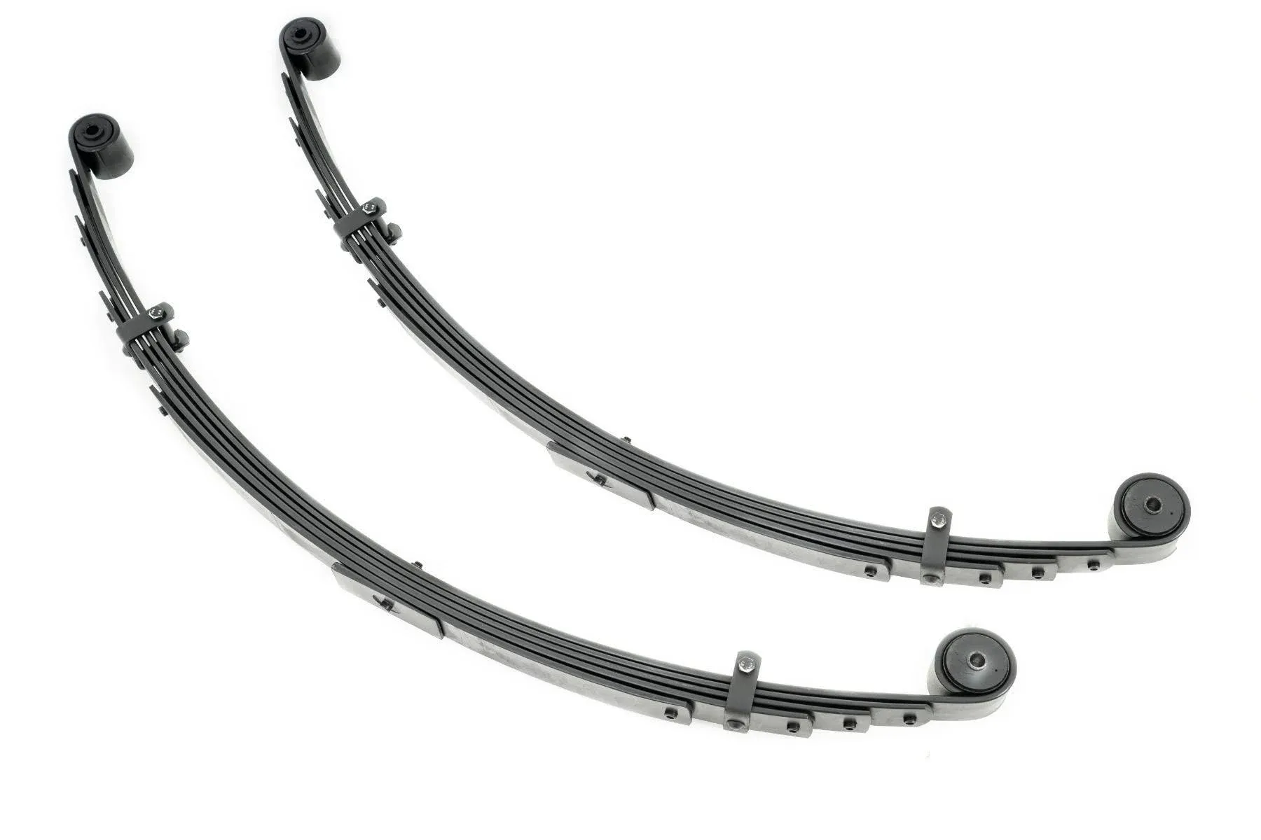 Rough Country (8047Kit) Rear Leaf Springs | 4" Lift | Pair | Jeep Cherokee XJ 2WD/4WD (1984-2001)