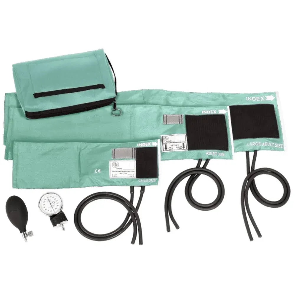 Prestige Medical 3-in-1 Aneroid Sphygmomanometer Set with Carry Case