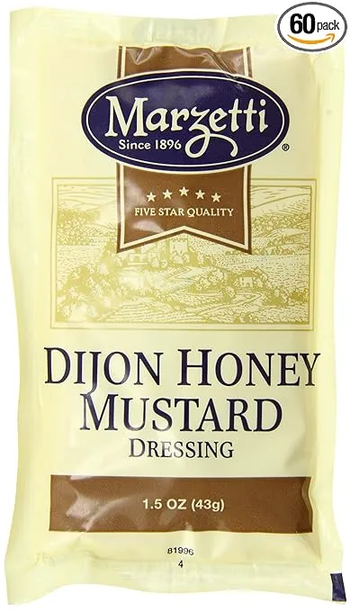 Marzetti Honey Mustard Dressing, Dijon, 1.5 Ounce (Pack of 60)