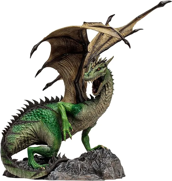 McFarlane Toys Dragons Gold Label Collection Eternal Clan Exclusive Action Figure with Digital Code!