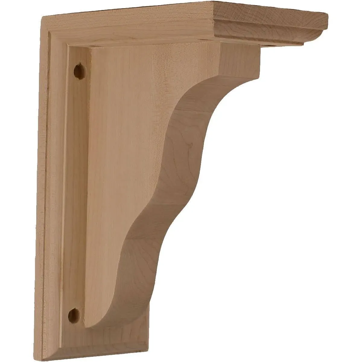 Ekena Millwork BKT03X07X09HAR<wbr/>W Hamilton Traditional Wood Brackets