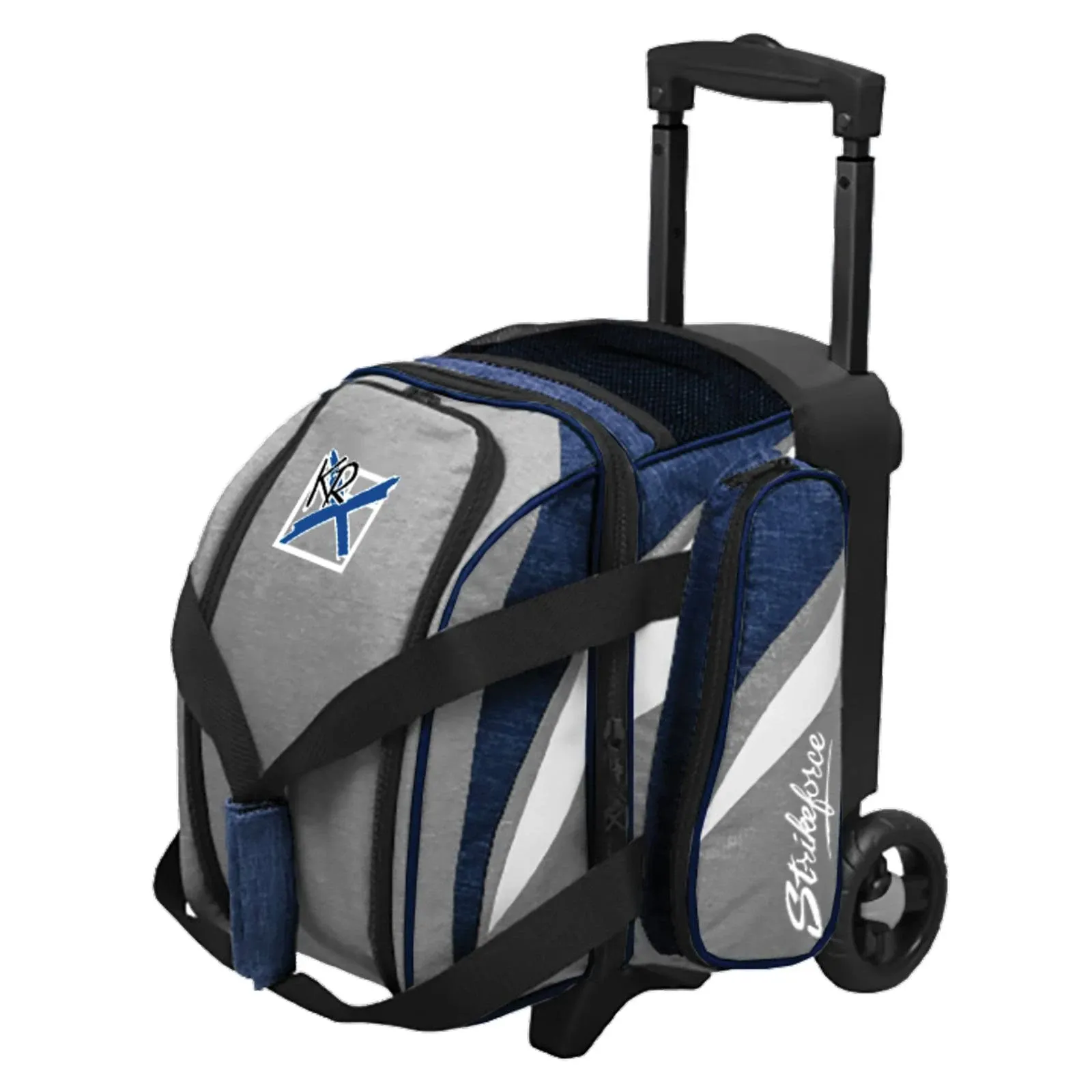 KR Strikeforce Cruiser Double Roller Green Bowling Bag