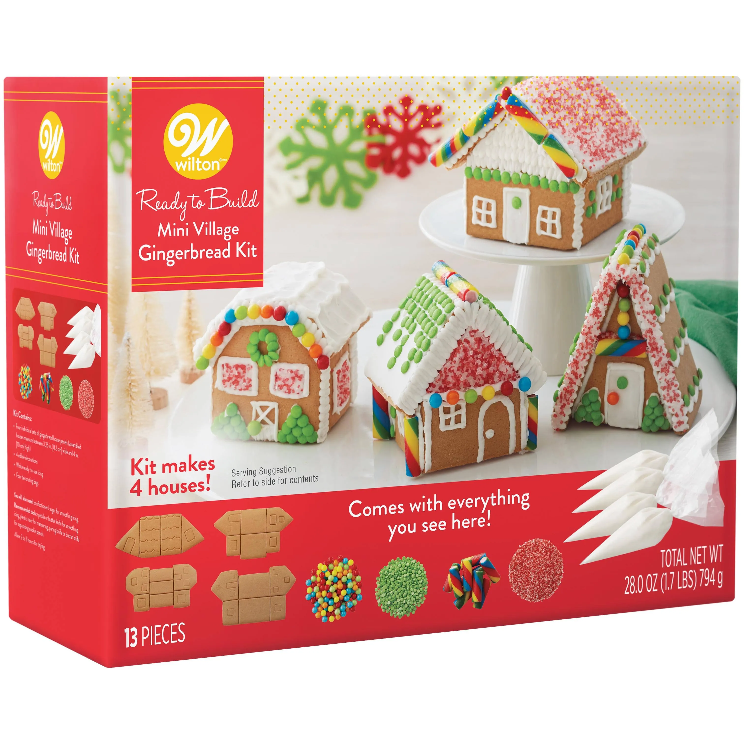 Create A Treat Gingerbread Mini Village Kit