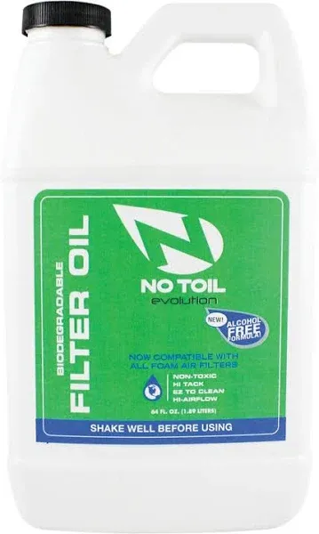 No Toil EV118 EVO Air Filter Oil 1/2 Gal.