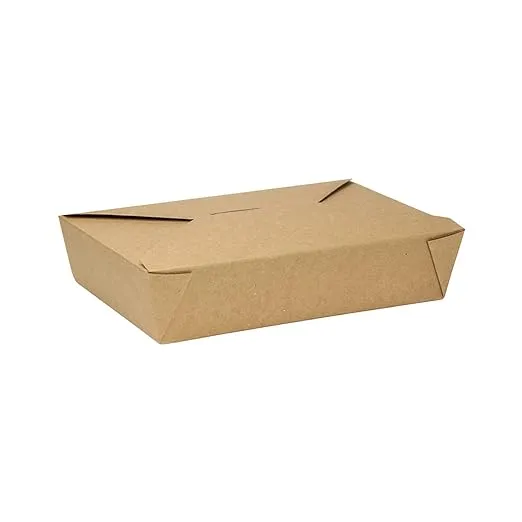 Karat Fold-To-Go Box #2 Kraft 200 Pcs