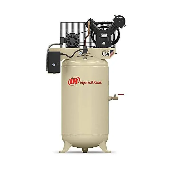 Type 30 Reciprocating 60 Gal. 5 HP Electric 200-Volt 3 Phase Air Compressor