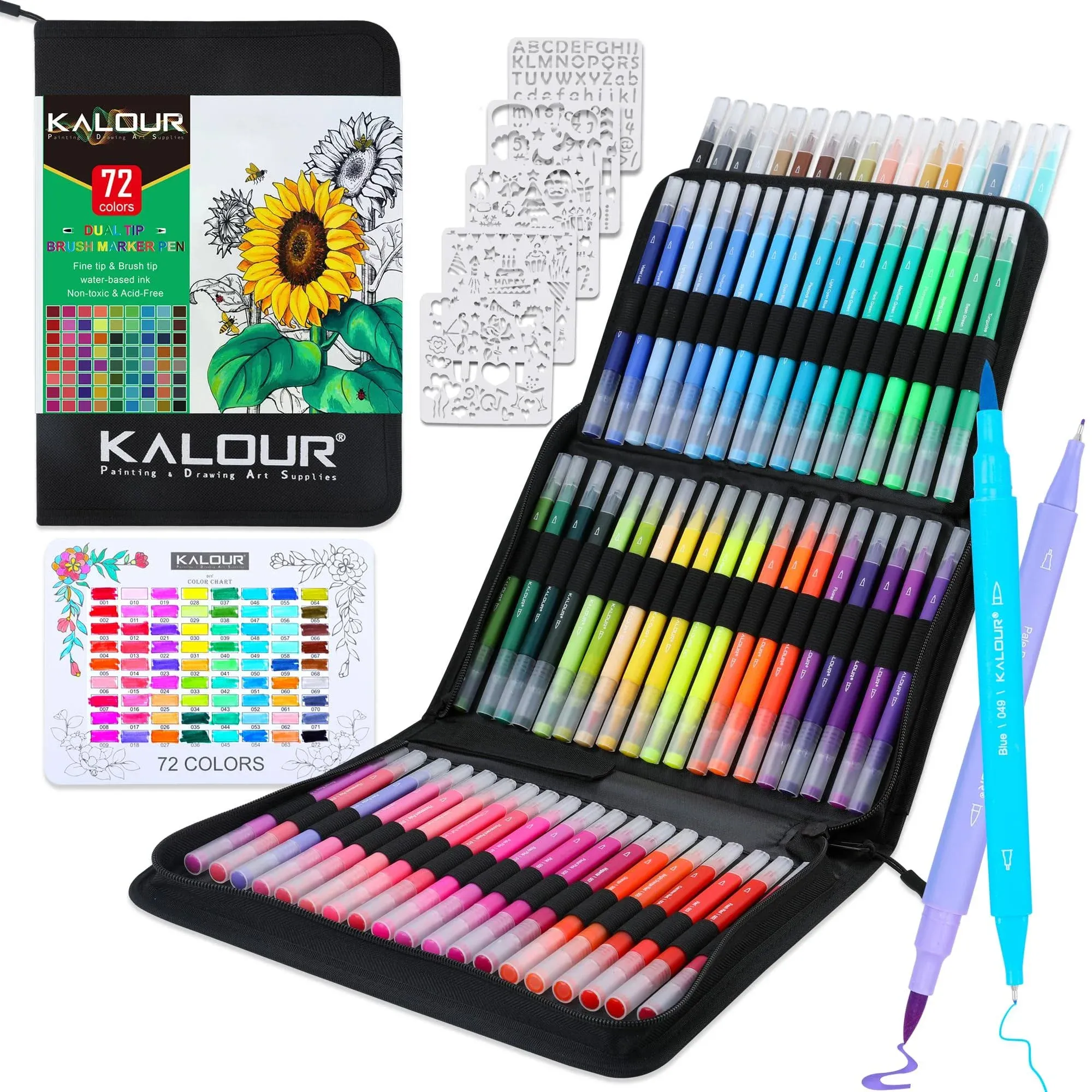 KALOUR 79 Art Markers Pens Set