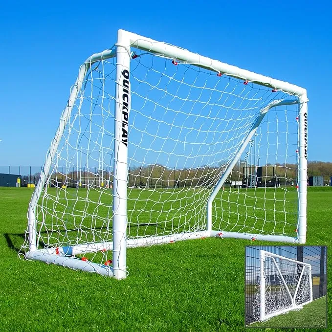 Q-FOLD Match Folding Soccer Goal 8x5'