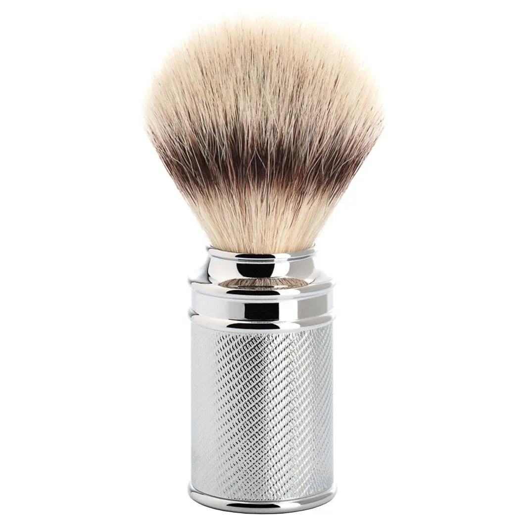 Synthetic shaving brush, silver Mühle