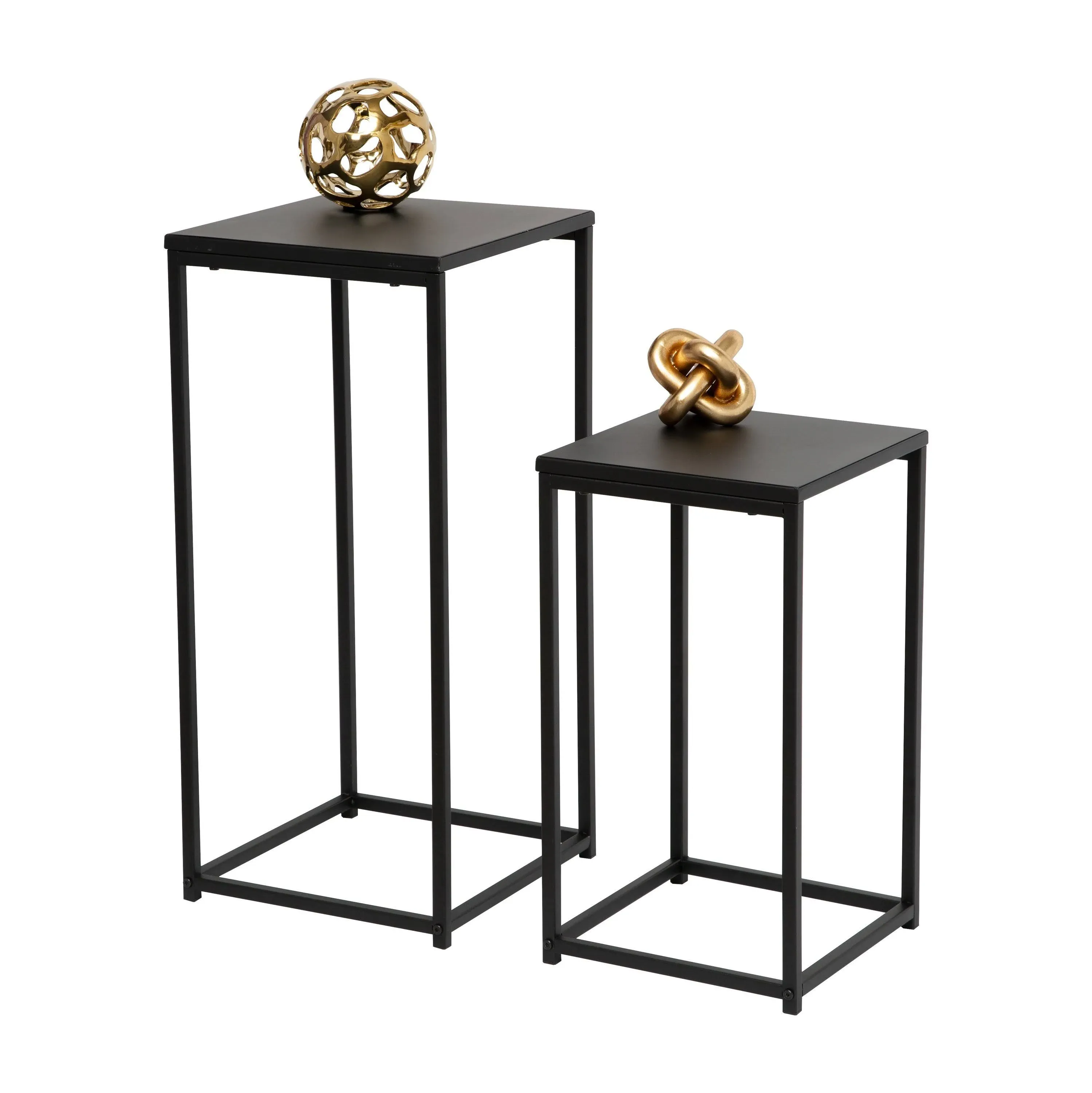 Honey Can Do Square Side Tables (Set of 2)