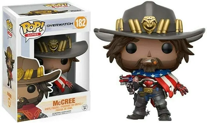 POP! Games: Overwatch USA McCree Exclusive Vinyl Figure