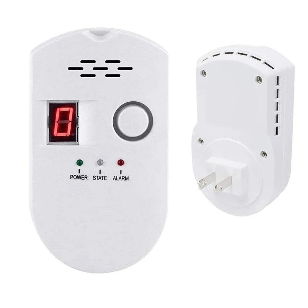 Eksahol Propane Natural Digital GAS Detector, GAS Leak Detection, Home GAS Alarm ...