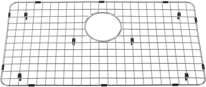 Starstar Sinks Protector Stainless Steel Kitchen Sink Bottom Grid, Rack (27.1/2"x 15.11/16" x 1")