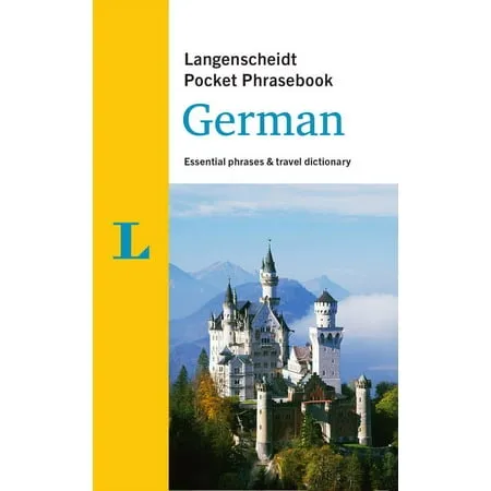 Langenscheidt Travel Phrasebooks: Langenscheidt Pocket Phrasebook German : Essential phrases & travel dictionary German-English (Book)