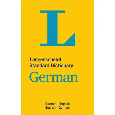 Langenscheidt Standard Dictionaries: Langenscheidt Standard Dictionary German : German-English/English-German (Paperback)