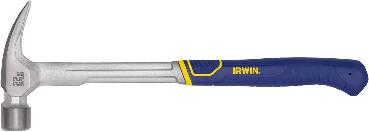 Irwin IWHT51222 22 Ounce Steel Claw Hammer