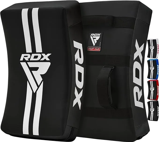 RDX Kick Shield Muay Thai Kickboxing, 60cm Large Heavy Curved Kicking Striking ...