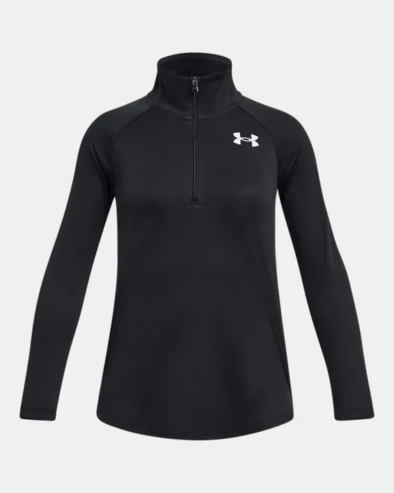 Girls' UA Tech Graphic ½ Zip