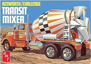 AMT 1/25 Kenworth/Challenge Transit Cement Mixer Model Kit