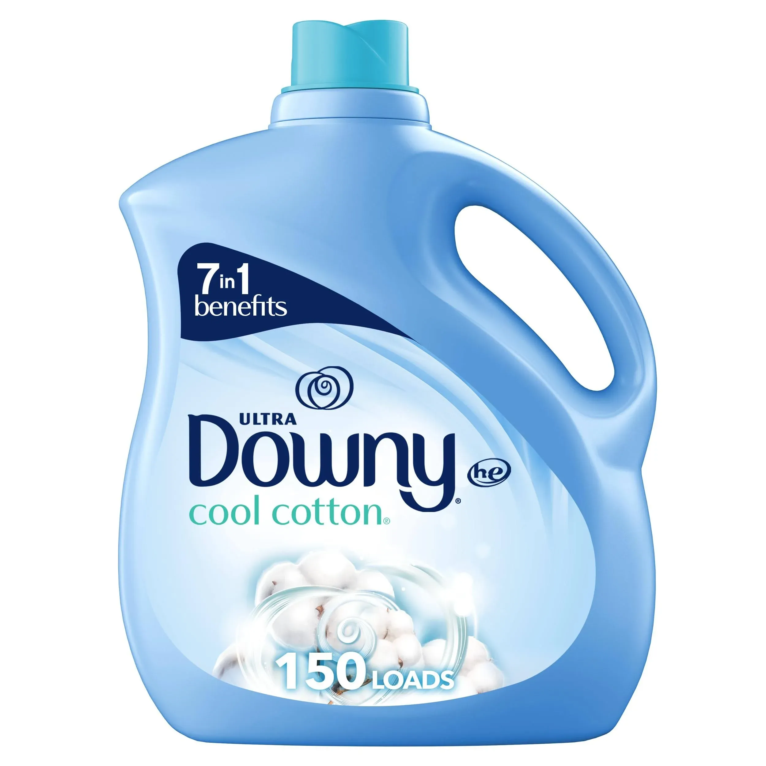 Downy Fabric Conditioner, 7 in 1, Cool Cotton