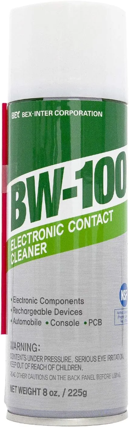 BW-100 Nonflammable Electronic Contact Cleaner Aerosol Spray