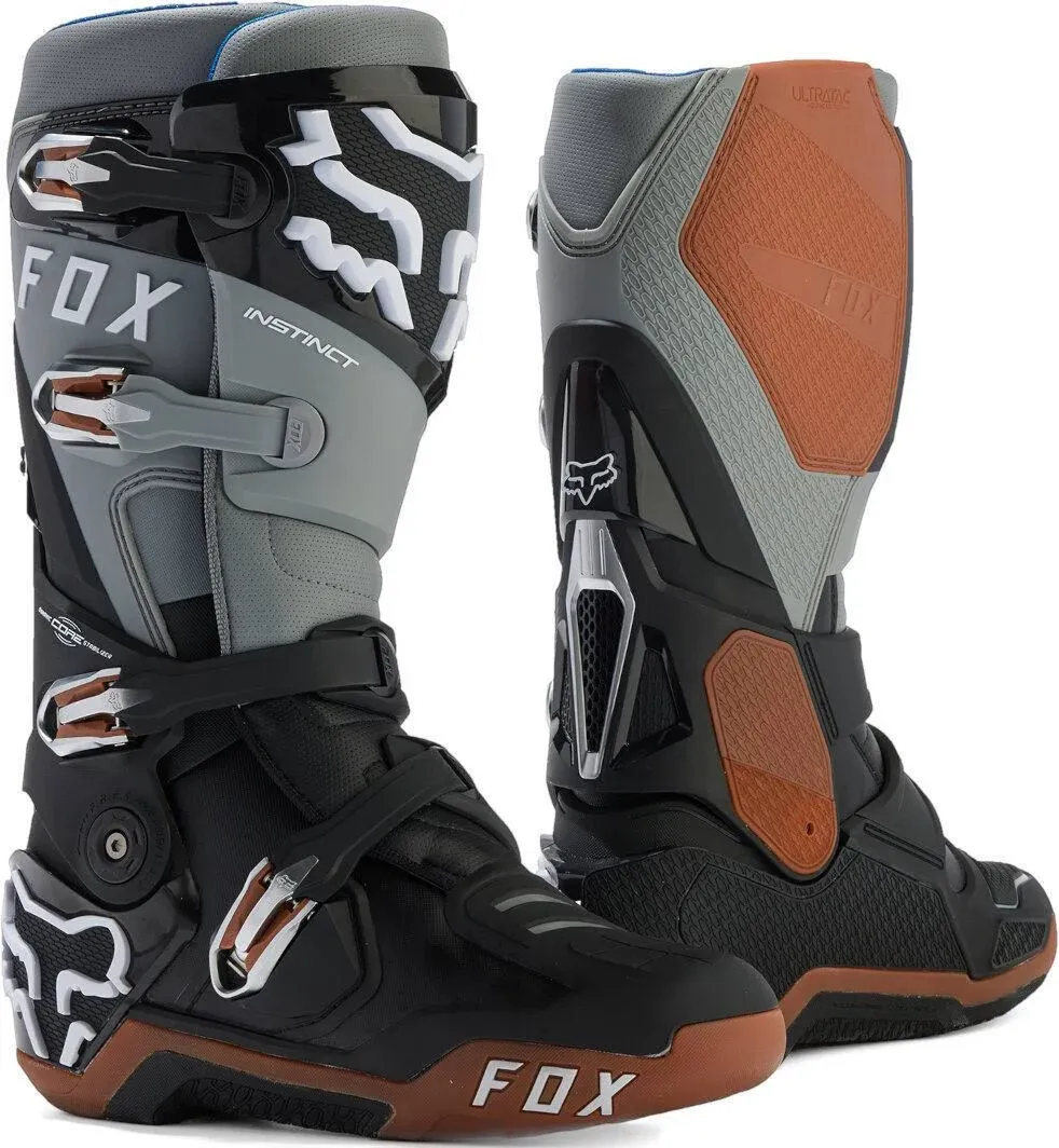 Fox Racing Instinct Boots Black/Grey 10.5