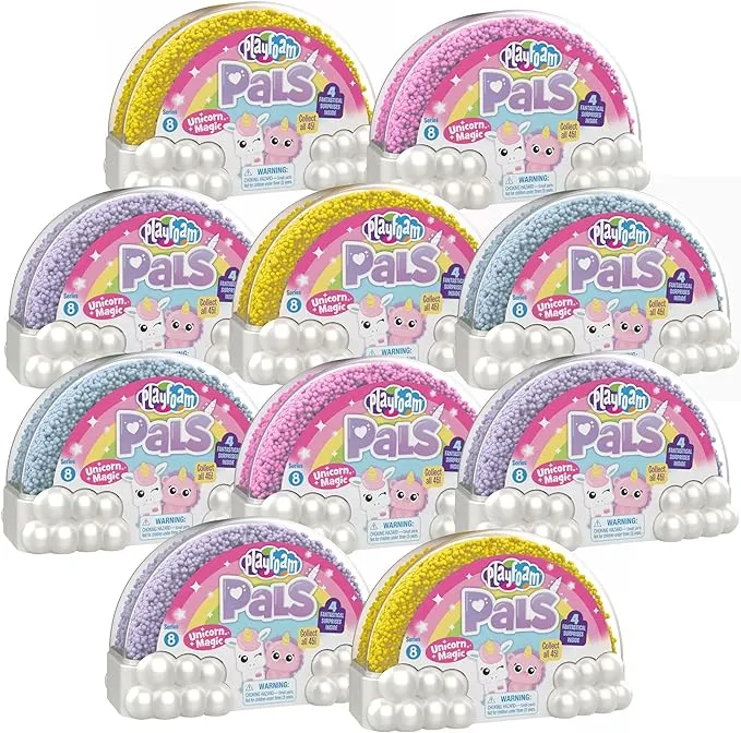 Playfoam Pals Unicorn Magic - Foam clay (pack of 6)