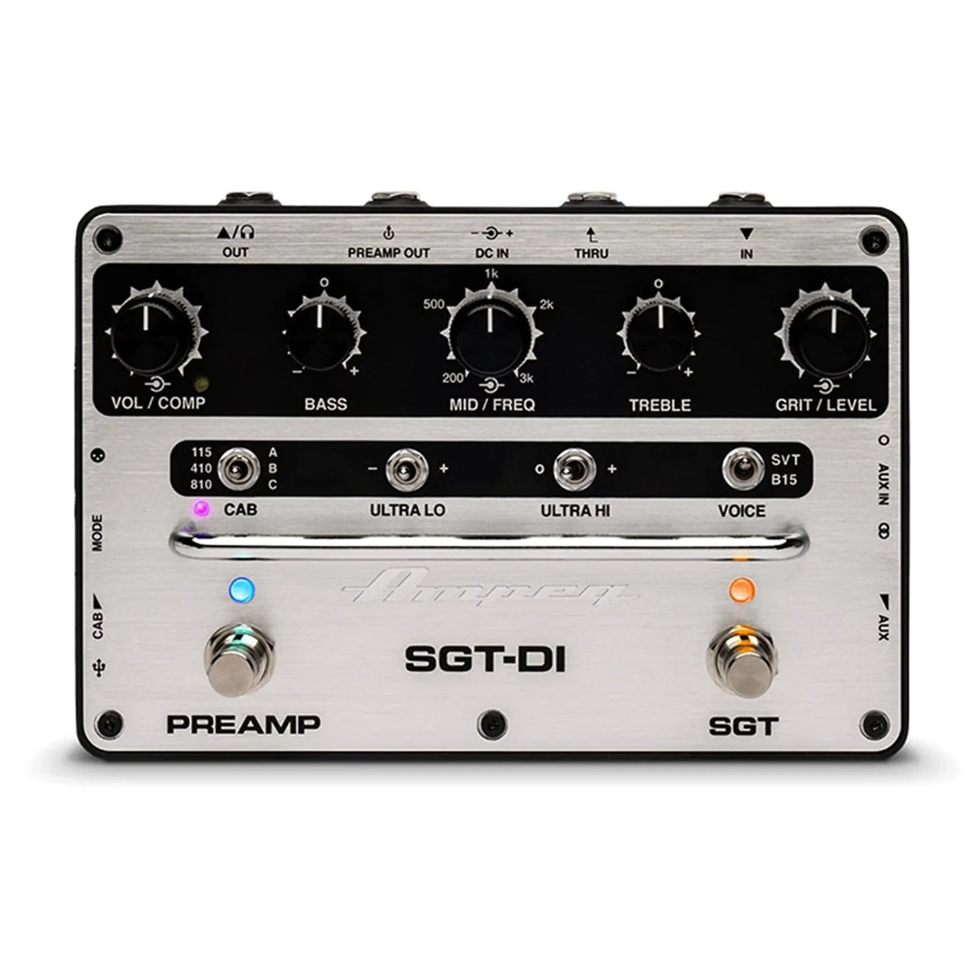 Ampeg SGT-DI Bass Preamp Pedal and DI