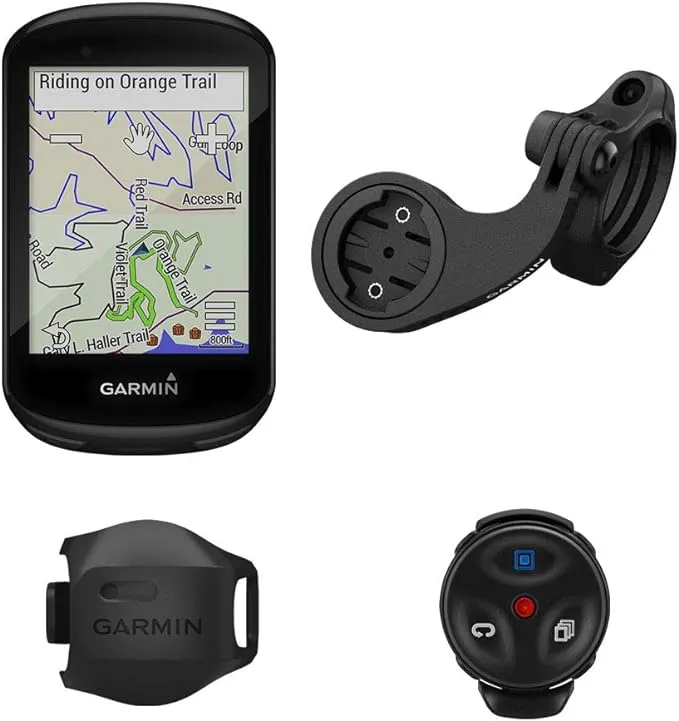 Computador de ciclismo Garmin 010-02061-00 Edge 830 GPS com pacote de acessórios-