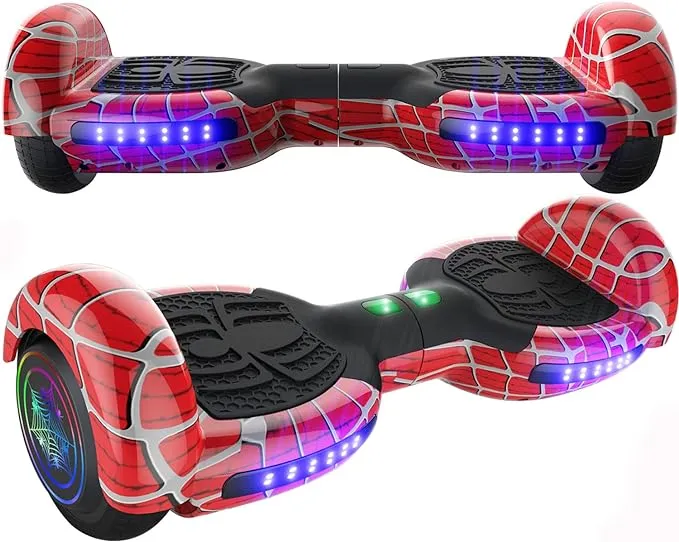 Emaxusa Hoverboard for Kids, with Bluetooth Speaker and LED Lights 6.5" Self ...