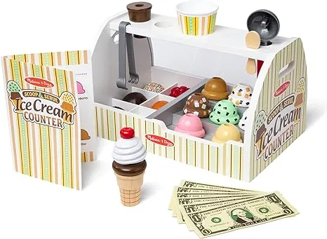 Melissa & Doug - Scoop & Serve Ice Cream Counter