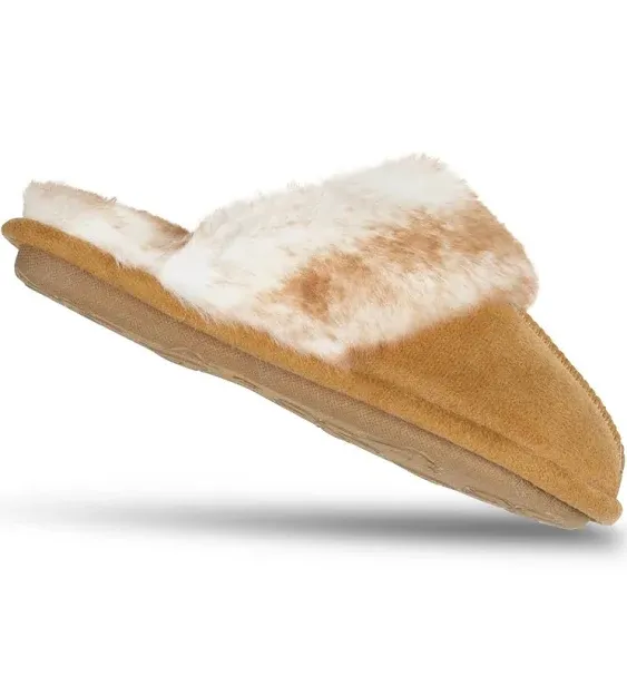 Jessica Simpson Girls Cute and Cozy Plush Slip on House Slippers with Memory Foam ...