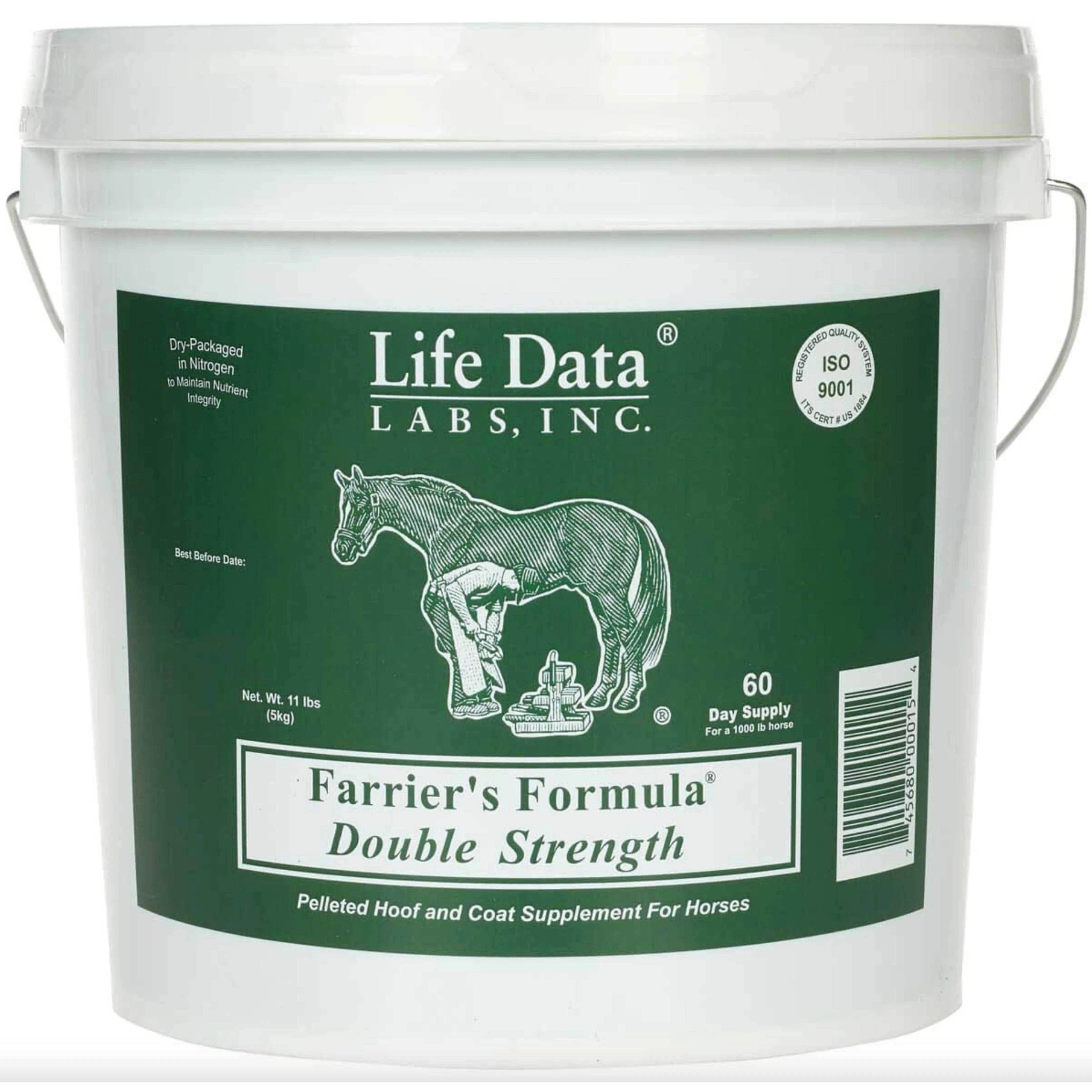 LIFE DATA LABS Farrier S Formula 2X Strength Bag, 11 lb.