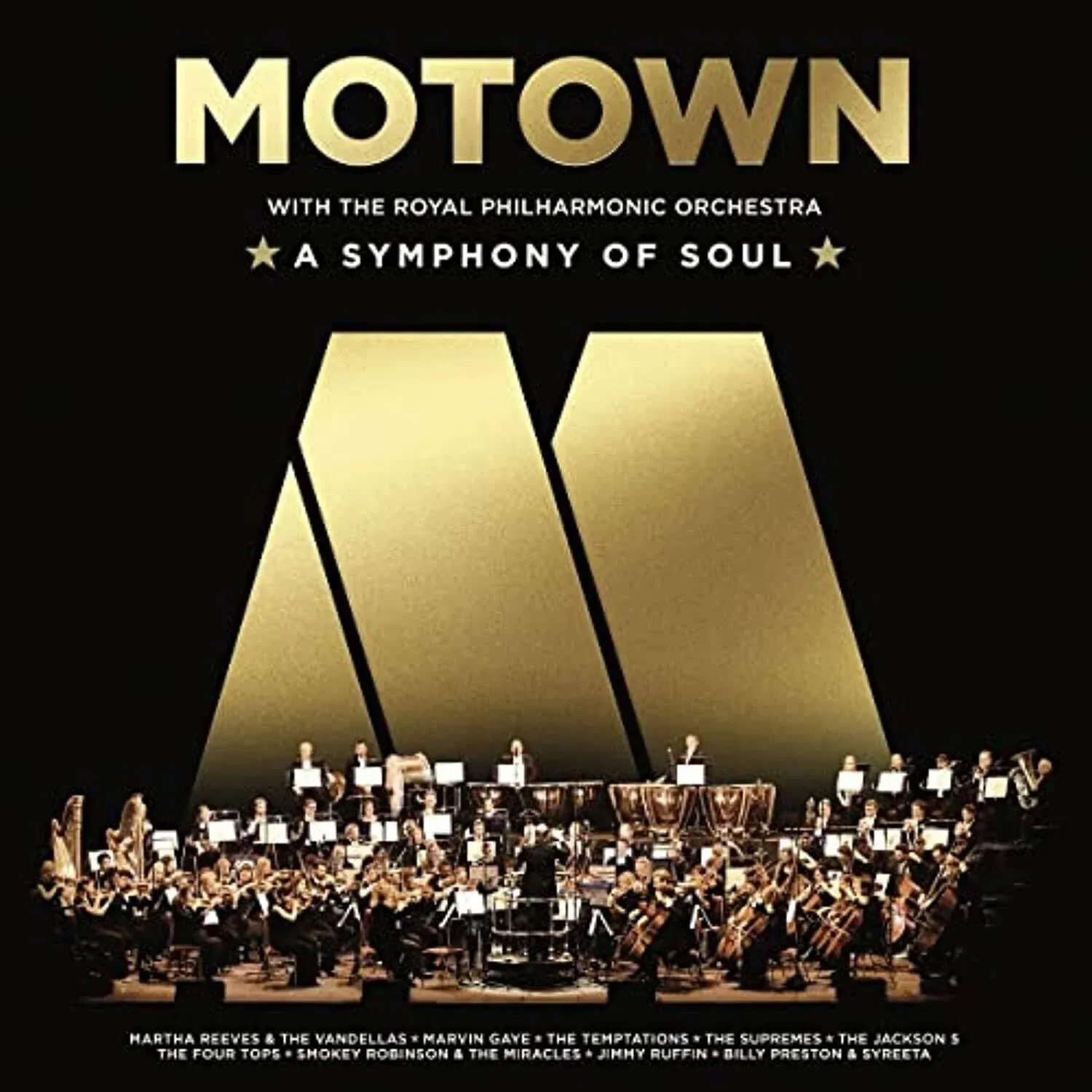 Motown A Symphony of Soul with The Royal Philharmonic Orchestra LP (Vinyl)