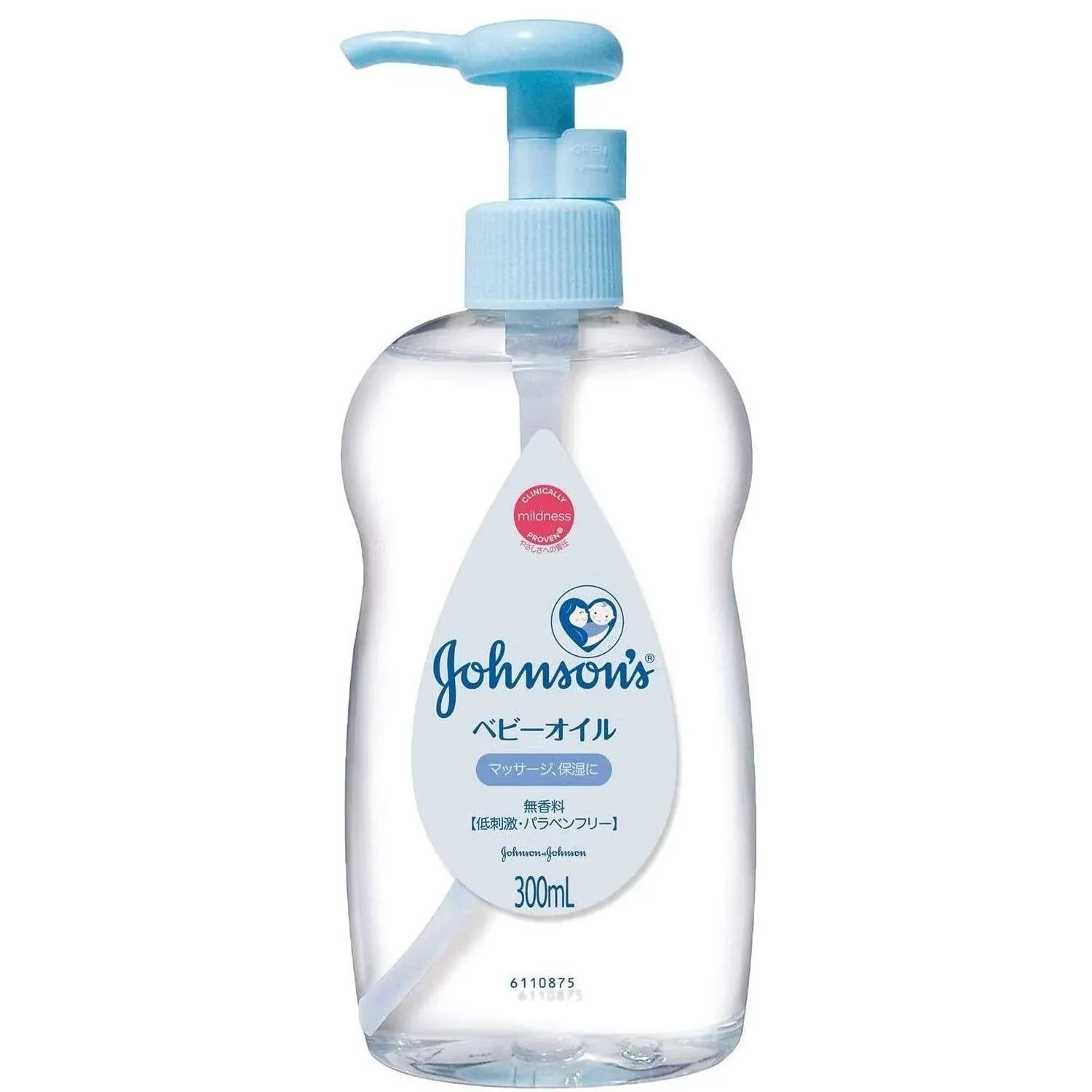 Johnson Baby Oil Fragrance-Free 300ml [HTRC3]