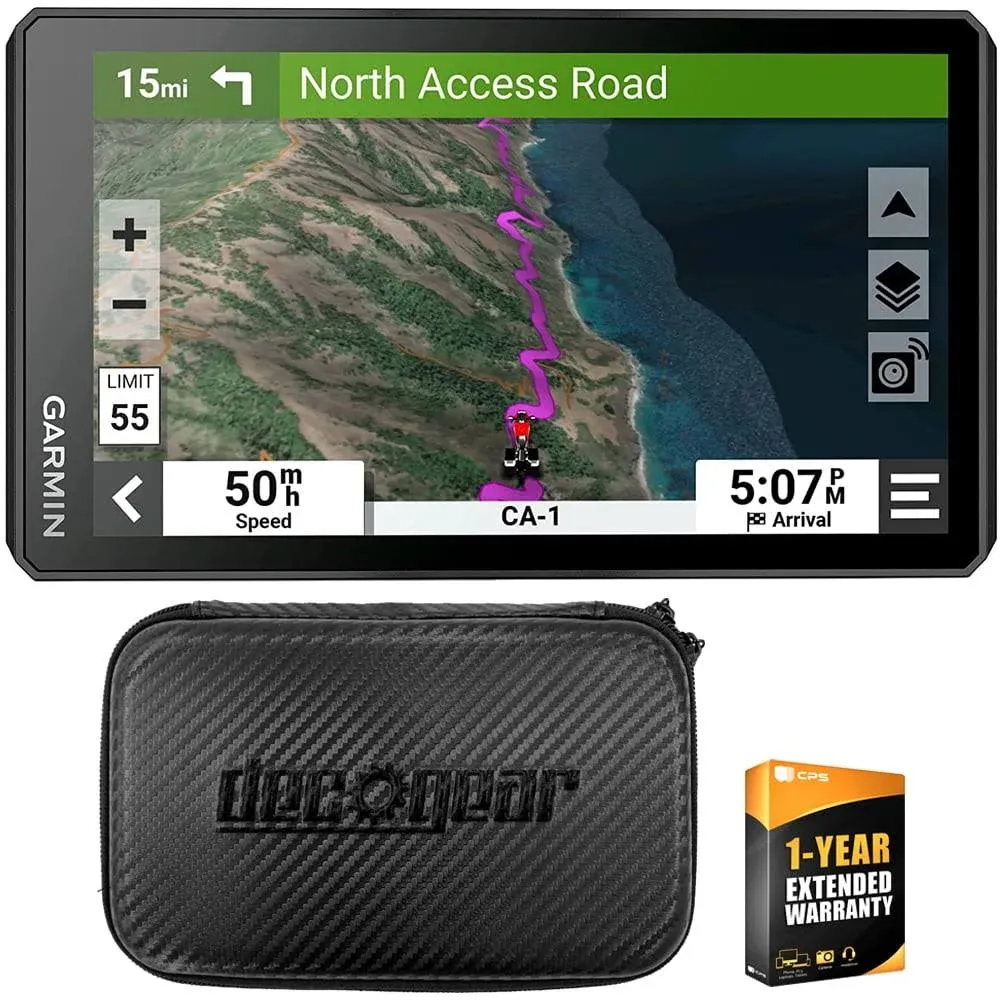 Garmin zūmo® XT2 All-Terrain Motorcycle Navigator, Ultrabright 6" Sunlight Readable Display, Visual Route Planner, and Ride Summaries