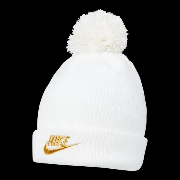 Nike Little Girls' Futura Lurex Pom Beanie