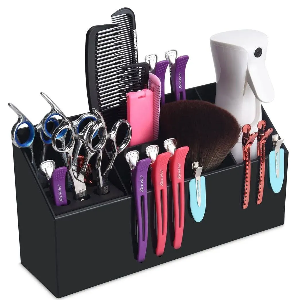 Noverlife Hair Scissors Large Storage Box, Shear Holder for Hair Salon, Scissor ...