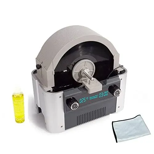 CS6.1-PRO | iSonic® Motorized Ultrasonic Vinyl Record Cleaner for 10 R